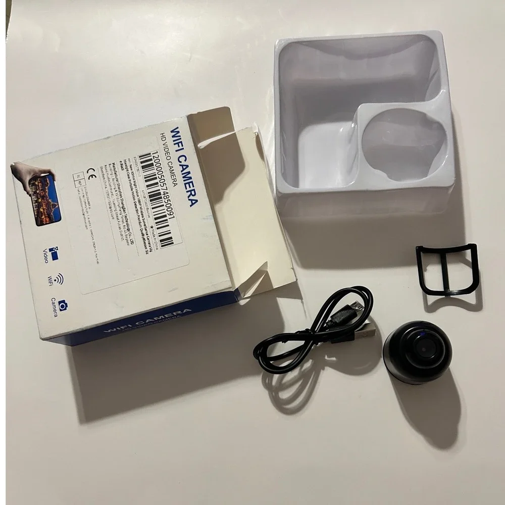 X5 Mini WiFi Camera 1080P Wireless Night Vision Motion Detection Smart Cam Black